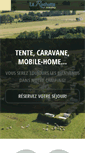 Mobile Screenshot of campinglarochette.be
